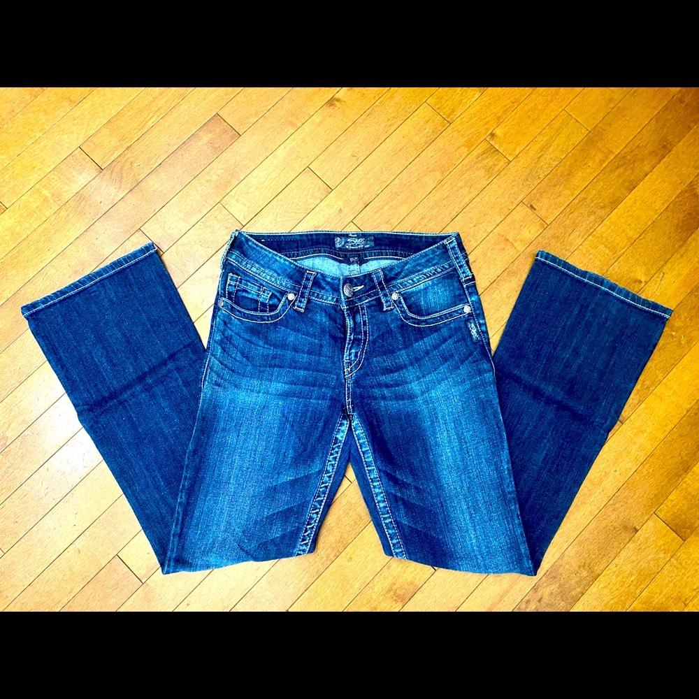Silver Suki Jeans